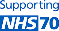 NHS 70 logo small