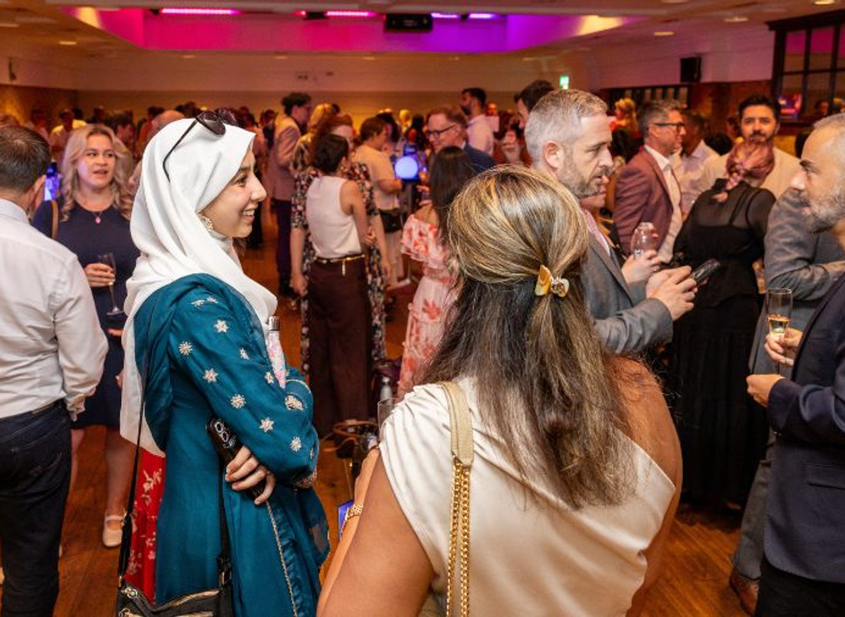 Networking at the IBMS Awards