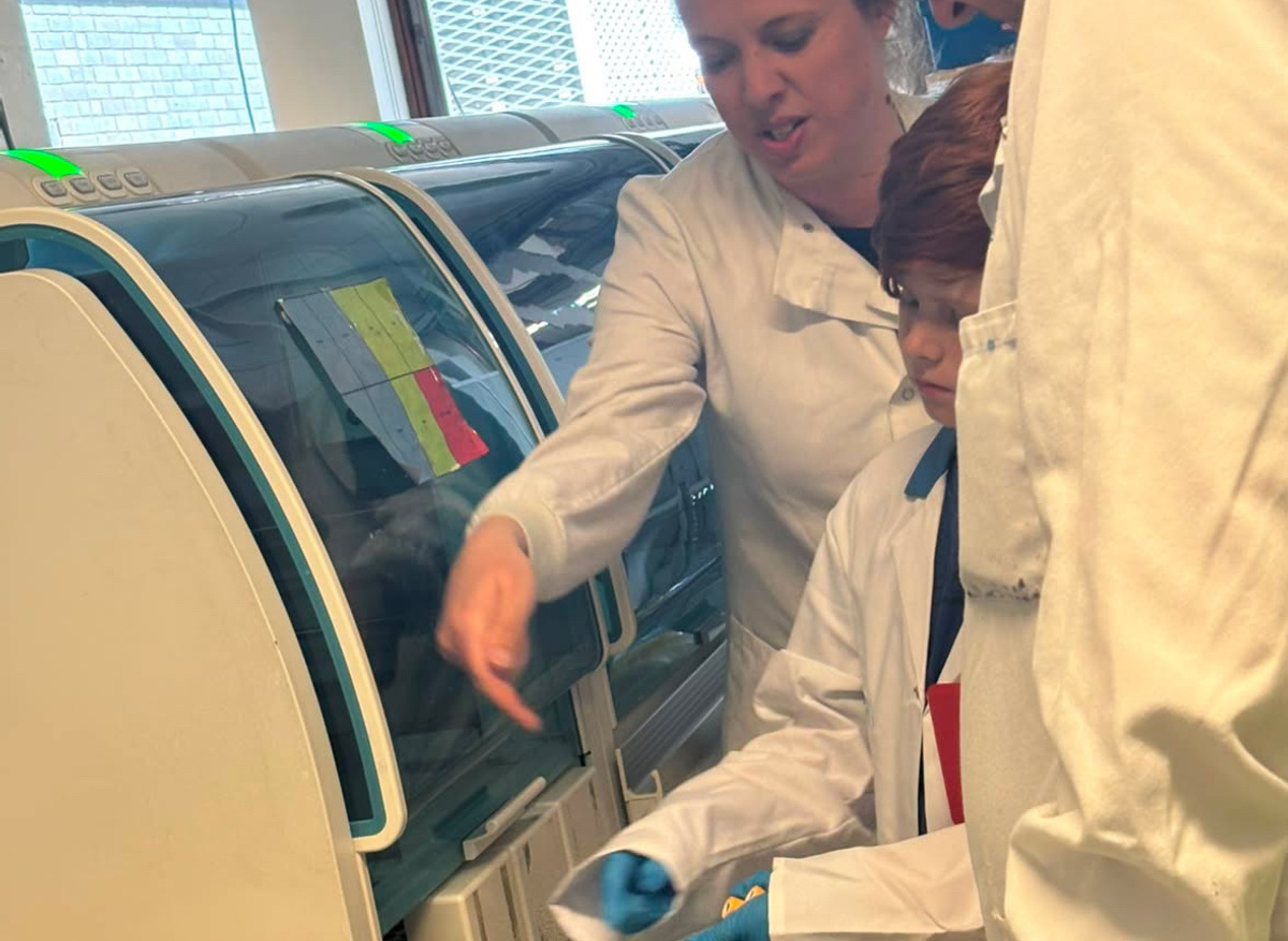 Ollie learns how samples are loaded for testing
