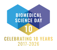 Biomedical Science Day 10th anniversary logo