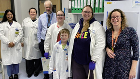 Toby's Lab Tour at UHBW