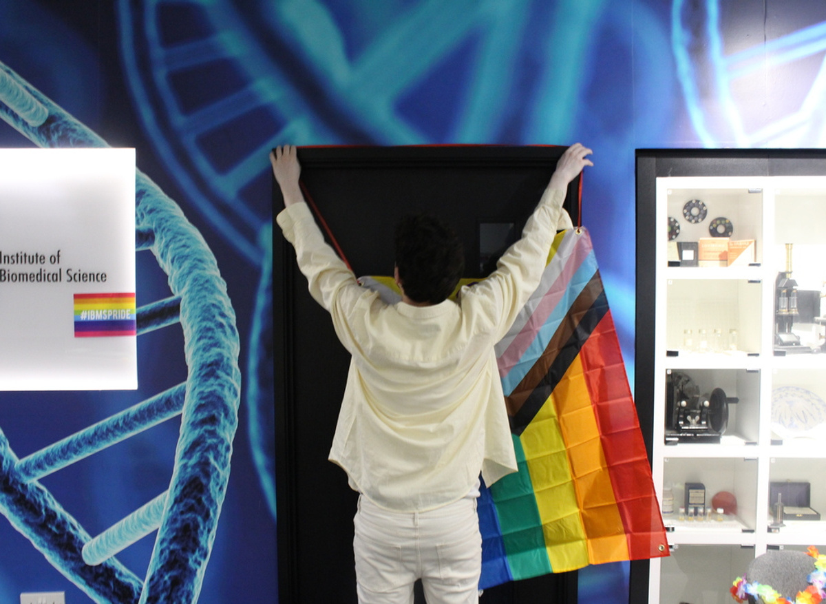 Setting up at the IBMS offices