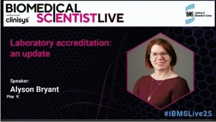 The Biomedical Scientist Live 2025: Laboratory accreditation: an update